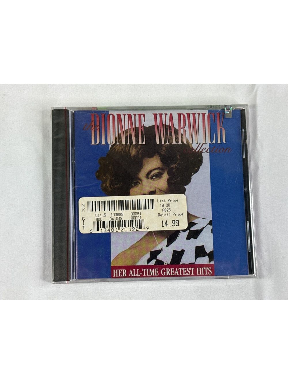 Dionne Warwick - Her All Time Greatest Hits - CD - 1989 - New & Sealed